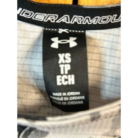 UNDER ARMOUR Women's Camo  UA Cool Switch Running Tank Top XS (0365) - Picture 2 of 5